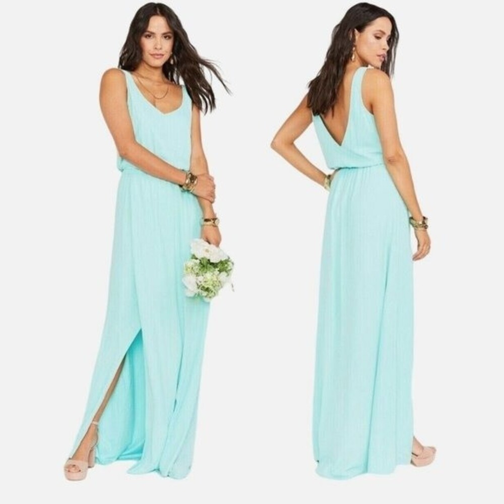NWT Show Me Your Mumu Kendall Dress Sea Glass